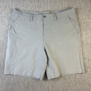 Southern Tide Performance Golf Shorts Mens Size 42 Grey Blend Casual Outdoor